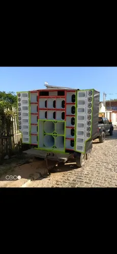 Paredão Com Gerador, 4 graves 