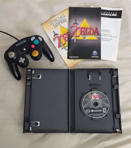 Coleção Zelda promocional disc para Game Clube + Controle Original 