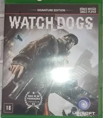 Watch Dogs 1 Xbox One em mídia física