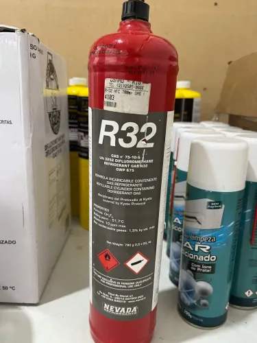 GÁS REFRIGERANTE R32 780G NEVADA - CILINDRO RECARREGÁVEL