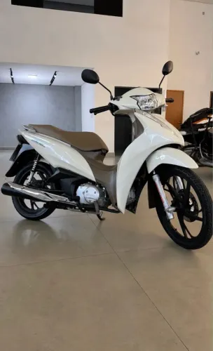 Biz 125 Branco Pérola única dona