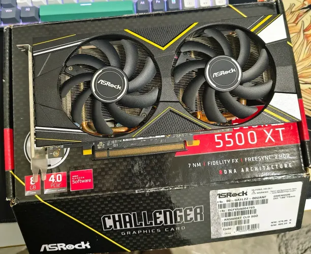 ASRock RX 5500 XT Challenger 8GB GDDR6
