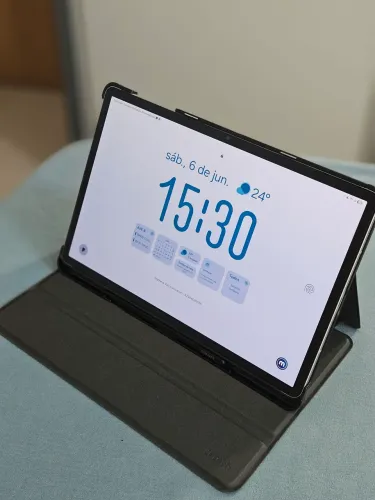 Samsung Galaxy Tab S8 Plus impecável + S Pen + teclado/mouse + 2 capas