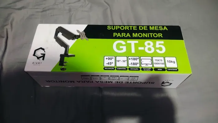 Braço Articulado na Caixa