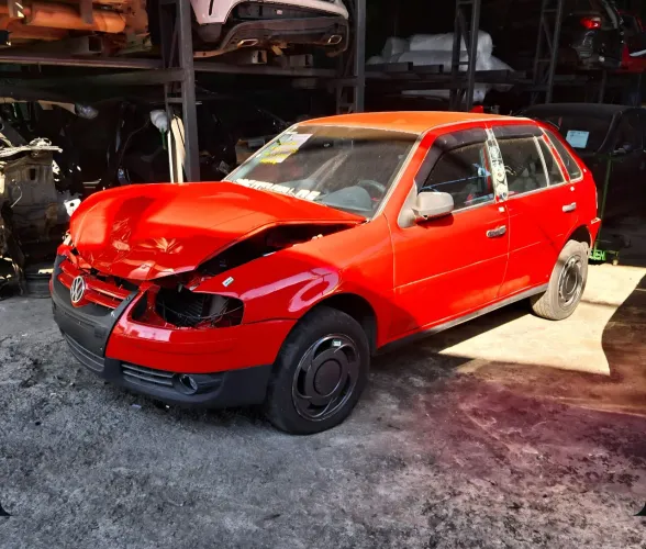 Volkswagen gol g4 1.6 ap flex sucata para retirada de peças