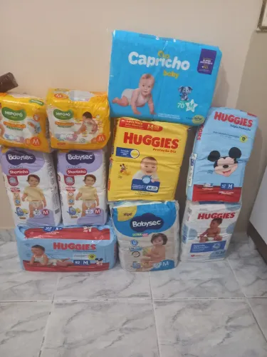 Venda ou troca de fraldas