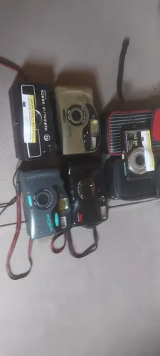 Lote de máquinas fotográfica