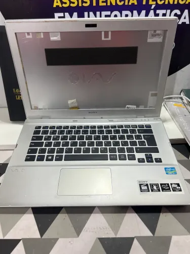 Carcaça com placa mãe Notebook Sony vaio SVT141A11X