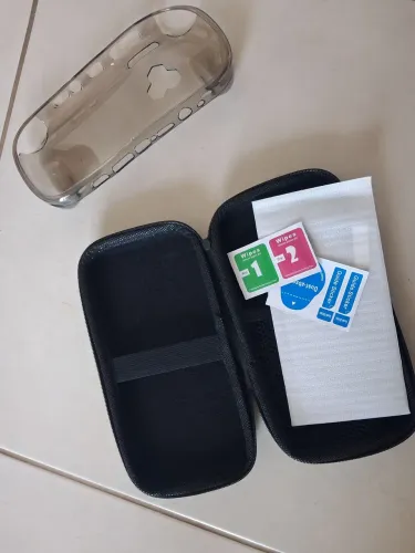 Case de silicone, estojo e película Trimui Smart pro S