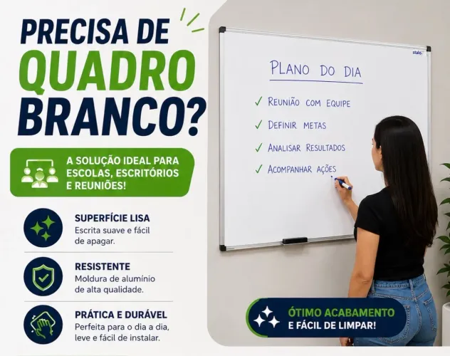 Quadros Brancos / Lousa Escolar 