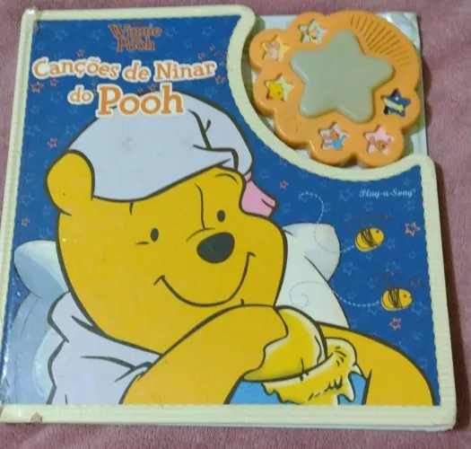 Livro Sonoro Winnie the Pooh - Canções de Ninar (Raro/Funcionando)