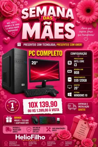 Computador home office i3
