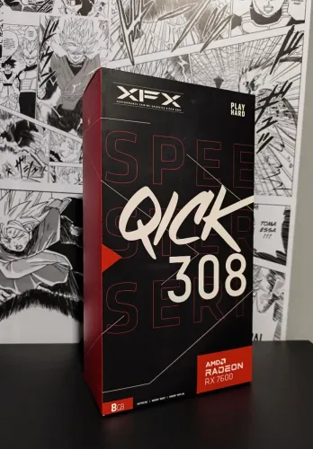 XFX RX 7600 8GB TRIPLE FAN LACRADA. VENDO OU TROCO