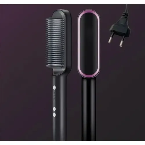 Escova Alisadora 3 em 1 - NOVA