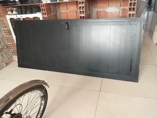 Porta alumínio preto