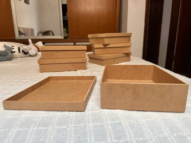 Caixas MDF