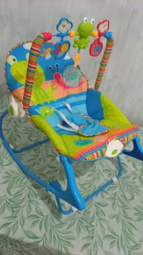 Cadeira de Descanso Musical Maxi Baby FunTime até 18kg - Ótimo estado!