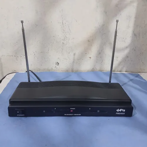 Receptor FTG FM 2002 Microfone Funcionando.