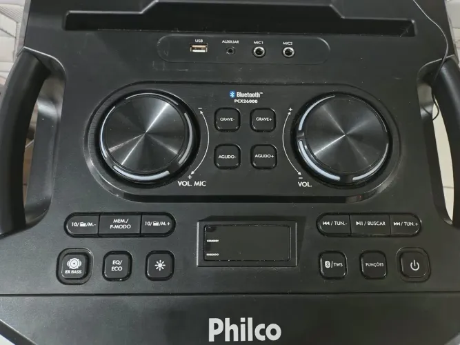 Caixa de Som extreme Philco 2500 w Bluetooth