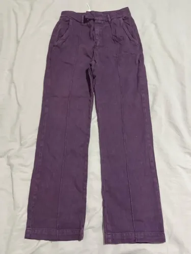 Calça roxa "Maria Filó"