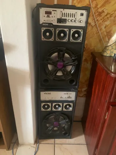 Caixa de som Vicini Bluetooth