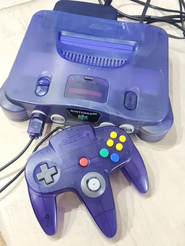 Nintendo 64 sabores não acompanha jogo