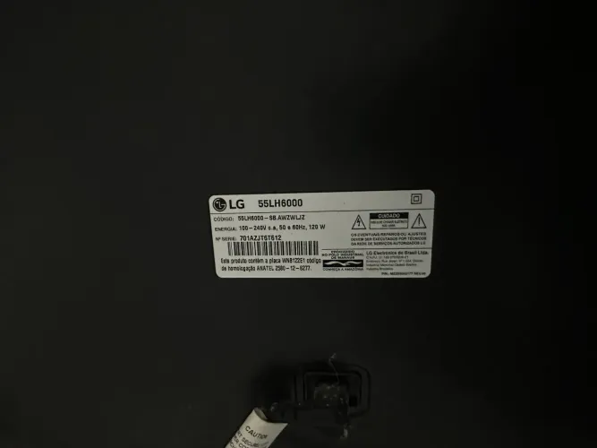 TV 55 polegadas LG (retirada de peças) 