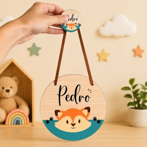 Enfeite de Porta Presente Criativo