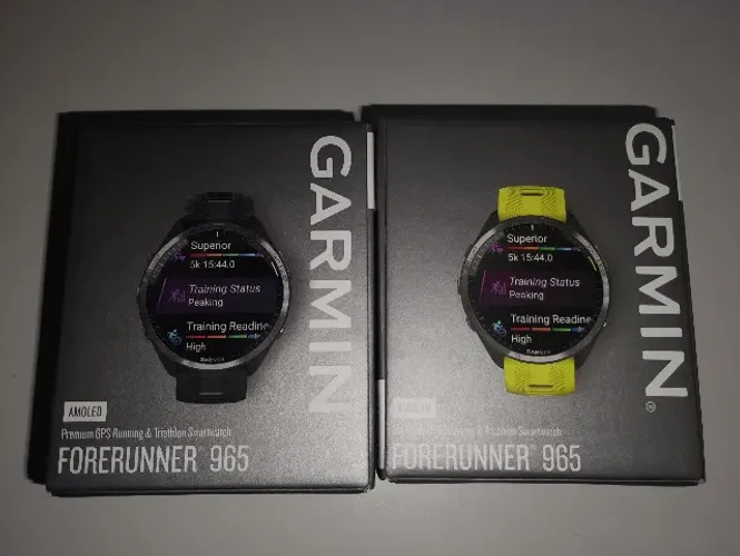 Garmin Forerunner 965 novos, 1 ano de garantia