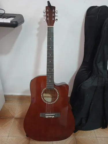 Violão folk aço