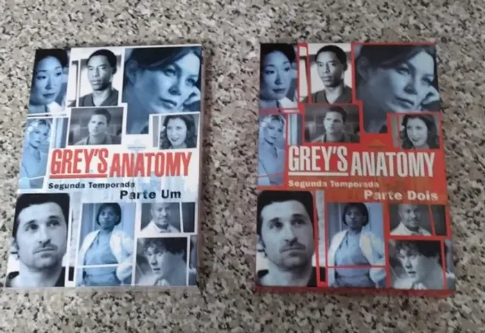02 Box - Dvd Box Grey's Anatomy 2ª  Temporada Parte Um e 2ª Temporada Parte Dois