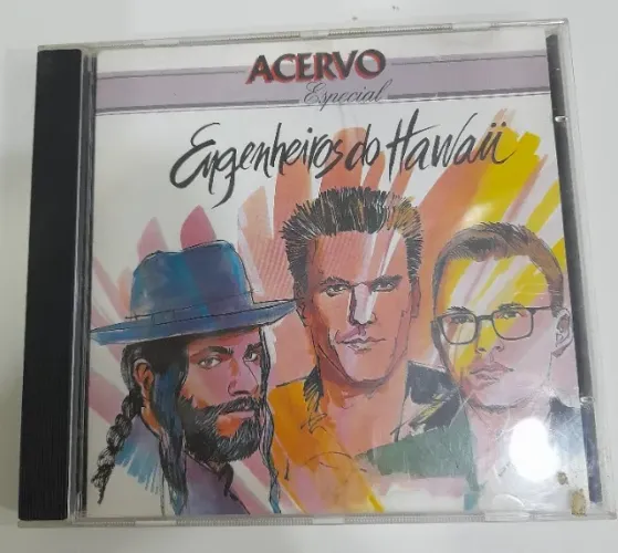 Cd engenheiros do Hawaii - Acervo especial 