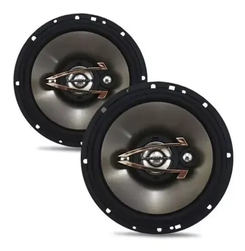 Kit Alto Falante 6'' Hurricane 160w Rms Qr6 Quadriaxial - Hurricane