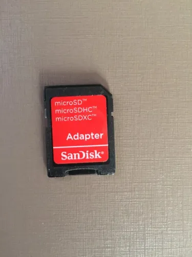 Adaptador de Cartão Micro Sd para SD San Disk