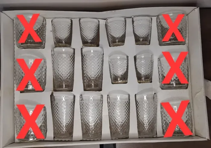 OFERTA Jogo conjunto de 12 copos aperitivo e long drink - Wheaton Brasil - Novos