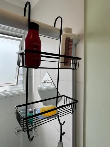 Suporte para banheiro ou lavanderia + brinde