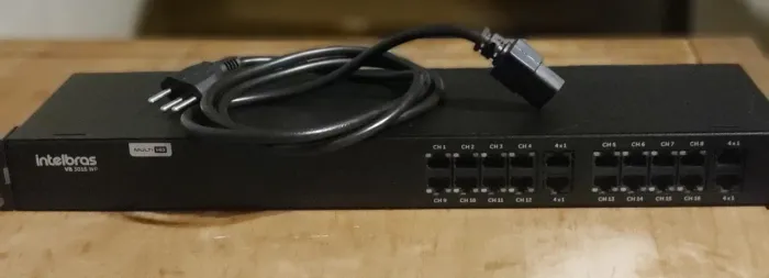Aparelho Power Balun de 16 canais vb 3016 wp - Intelbras - 4k - SEM OS BALUNS
