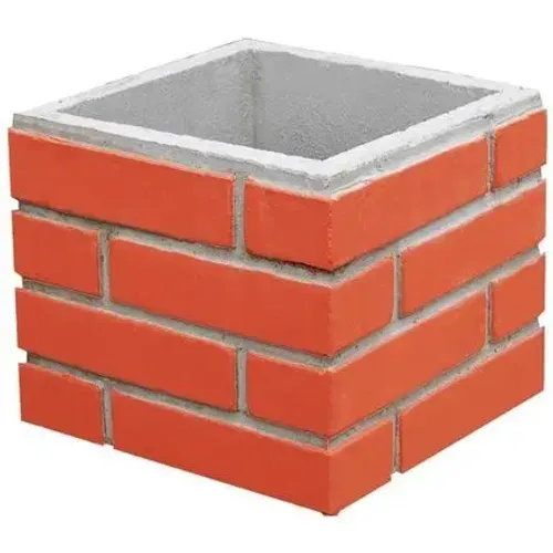Duto de chaminé para churrasqueira pré moldada