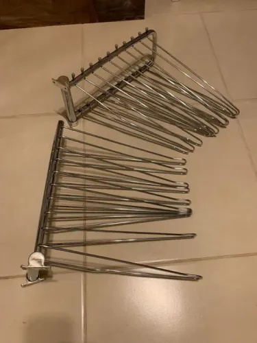 Calceiros de inox para closet 10 lugares