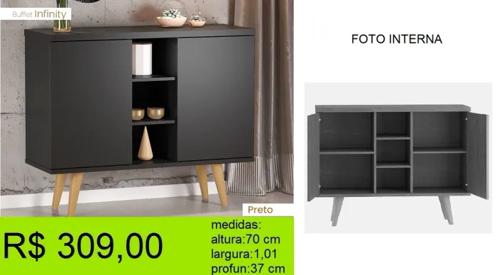Aparador retrô