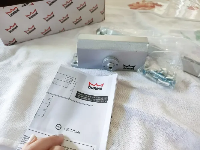 Mola aérea pra fechamento de porta - DORMA