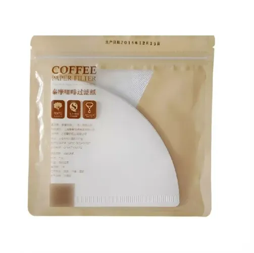 Filtro de Papel Café Suporte Crystal Eye Dripper Timemore ou V60 Original 01 - 50 unidades