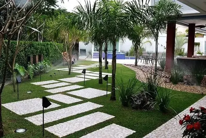 Irrigação para jardim automatizada