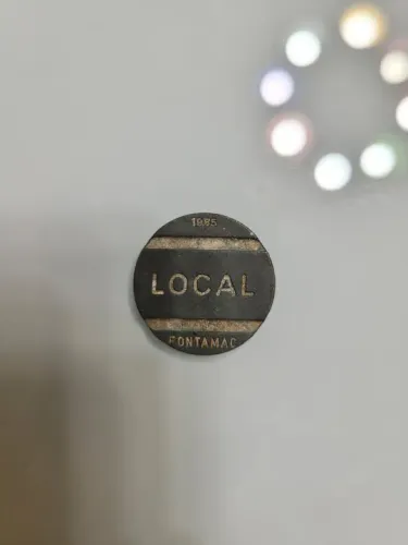 Ficha Telefônica Vintage 1985