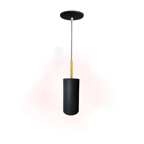 Luminária Tubo Redondo Prime Sala Quarto e Escrtório Premium - Pronta Entrega