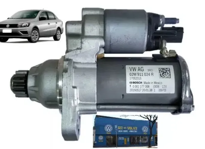 Motor de arranque do Voyage G8 1.0 3 cilindros 2018 a 2023
