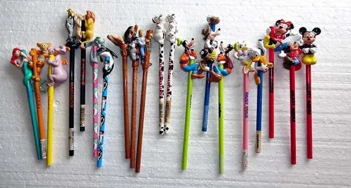 Conjunto de Lápis Colecionáveis de Personagens Walt Disney (Colecionador ou Decoração)