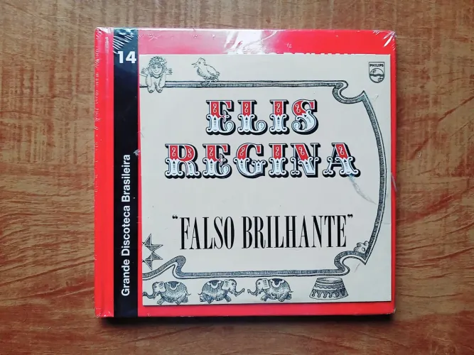 CD + Livreto Elis Regina - Falso Brilhante (Coleção Grande Discoteca Brasileira) Lacrado