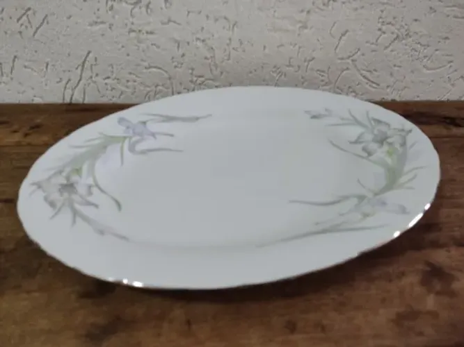 Travessa Saladeira Porcelana Chinesa Shirley 36 Cm Usada