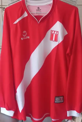 Camisa de Futebol Peru Walon 2008 - Oficial - Made in Peru Frete Gratis